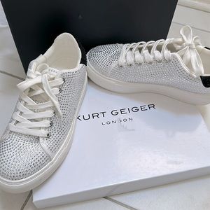 Kurt Geiger Crystal white Sneakers